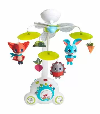 Meadow Days Soothe N Groove Baby Mobile