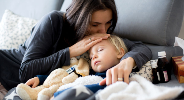 10 quick tips when your kids are sick