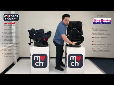 Mothers Choice Accord AP car seat - Compact convertible car seat.